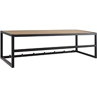 ACTONA Wall hanger SEAFORD, height 28 cm, black - Coat Hanger