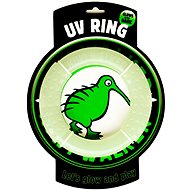Kiwi Walker Luminous flying and floating ring Maxi made of rubber - Dog Toy