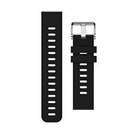 Aligator Watch 20 mm silikónový remienok čierny - Remienok na hodinky