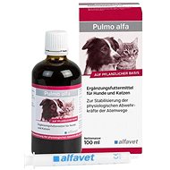 Alfavet Pulmo Alfa 100 ml - Food Supplement for Dogs