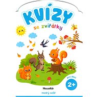 Kvízy se zvířátky modrý sešit - bez autora