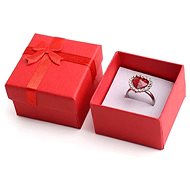 STYLE4 Red gift box 4 × 4 cm - Jewelry Case