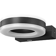 Eurakles Outdoor LED wall lamp NIKKI, 20 W, IP65, diameter 20 cm, anthracite - LED Light
