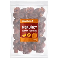Allnature Dried Apricots unsulphured 1000 g - Dried Fruit