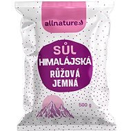 Allnature Himalájská sůl růžová 500 g - Sůl