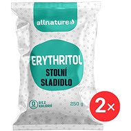 Allnature Erythritol 2 x 250 g - Sweetener