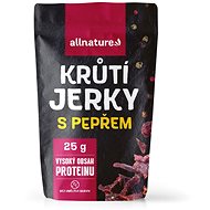 Allnature Turkey Pepper Jerky 25 g - Dried Meat