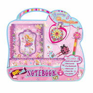 Alltoys Diary set with decorations, fairy - Journal