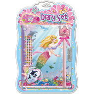 Alltoys Diary set with pencil Mermaid - Journal