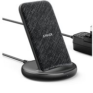 Anker PowerWave II Stand 15W EU Black+Gray - Wireless Charger