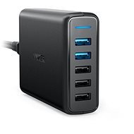 Anker PowerPort 5 with Dual QC 3.0 63W USB-A - AC Adapter