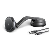 Anker PowerWave Mag Go Car Charging Mount, Black - MagSafe Wireless Charger