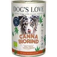Dog's Love Canna Organic Beef Adult 400g - Canned Dog Food