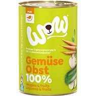 WOW PUR Vegetables and fruits 400g - Canned Dog Food
