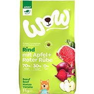 WOW Beef Adult 1kg Minis - Dog Kibble