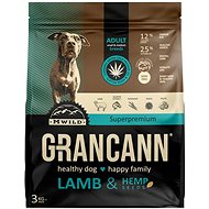 Grancann Lamb with Hemp Adult Small & Medium 3kg - Dog Kibble