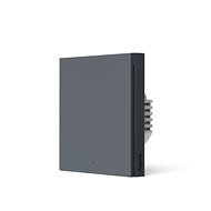 AQARA Smart Wall Switch H1(With Neutral, Single Rocker), sivý - Vypínač
