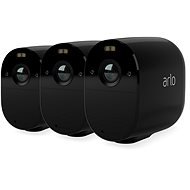 Arlo Essential Outdoor Security Camera – 3 ks, čierna - IP kamera