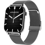 ARMODD Prime čierna, kovový + silikónový remienok - Smart hodinky