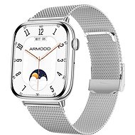 ARMODD Prime 2 silver with metal strap + silicone strap - Smart Watch