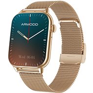 ARMODD Prime rose gold, metal + silicone strap - Smart Watch