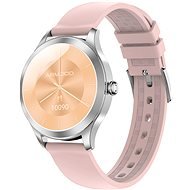 ARMODD Candywatch Premium 2 ezüst rózsaszín szíjjal - Okosóra