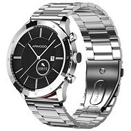ARMODD Silentwatch 4 Lite, Silver + Silicone Strap - Smart Watch