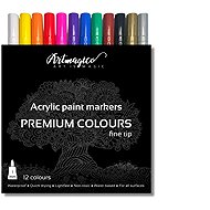 Artmagico Acrylic marker with fine tip (1 mm) 12 pcs - Markers