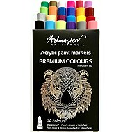 Artmagico Acrylic marker with medium point (2 mm) 24 pcs - Markers
