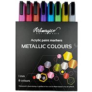 Artmagico Acrylic marker with fine tip metallic - Markers