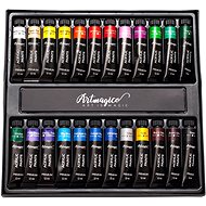 Artmagico Acrylic colours 12ml × 24 pcs - Acrylic Paints for Canvas