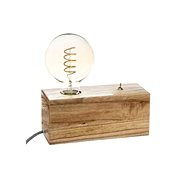 Atmosphera Retro Wooden Table Lamp - Table Lamp