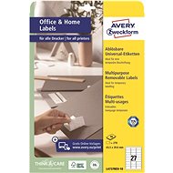 Avery Zweckform L4737REV-10 Removable self-adhesive labels - Labels