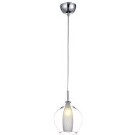 Azzardo AZ3074 - Chandelier on Cable AMBER 1xG9/40W/230V - Chandelier
