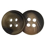 Bellatex G - Button 15mm brown - 17 - 10 pcs - Button
