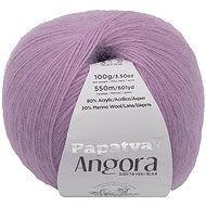 Bellatex Angora Merino Papatya 100g, 5410 purple - Yarn