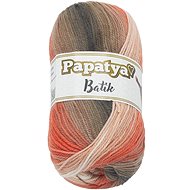 Bellatex Papatya Batik 100g, 554-30 salmon, brown - Yarn