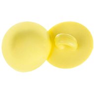 Buttons Žirovnice Button 1 cm knob light yellow 350740C, set of 6 - Button