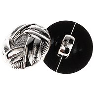 Buttons Žirovnice Button 1,5 cm metal shiny, 341764, set of 6 - Button