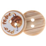 Buttons Žirovnice Button 1,5 cm with club for you 349892H, set of 6 - Button