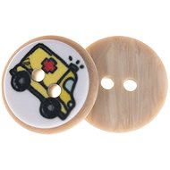 Buttons Žirovnice Button 1,5 cm rescue 349892BB, set of 6 - Button