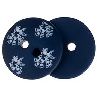 Buttons Žirovnice Button 1,8 cm dark blue with white flower, 400297, set of 6 - Button