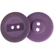 Buttons Žirovnice Button 2,3 cm purple with stripes, 349894H, set of 3 - Button