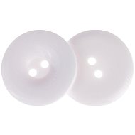 Buttons Žirovnice Button 2,5 cm white, 366287C, set of 3 - Button