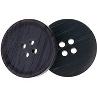 Buttons Žirovnice Button 2,5 cm purple brindle, 350739, set of 3 - Button
