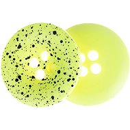 Buttons Žirovnice Button 3,5 cm phosphor sprayed, 366288G, set of 3 - Button