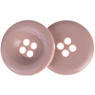 Buttons Žirovnice Button 3,5 cm old pink, 366288D, set of 3 - Button