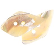 Buttons Žirovnice Button 5 × 2,8 cm pearl diamond 346467, set of 2 - Button