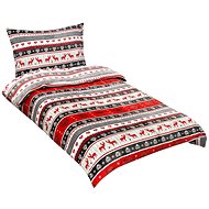 Bellatex microflannel 95/376 Norwegian pattern, 140 × 200, 70 × 90 - Bed Linen