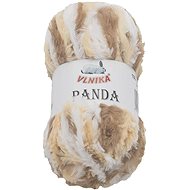 Vlnika Panda 100 g, 17 béžová, hnědá - Yarn